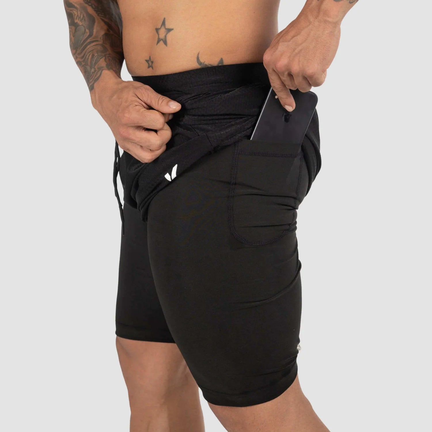 Men's Athletic Heat Trapping Sauna Shorts