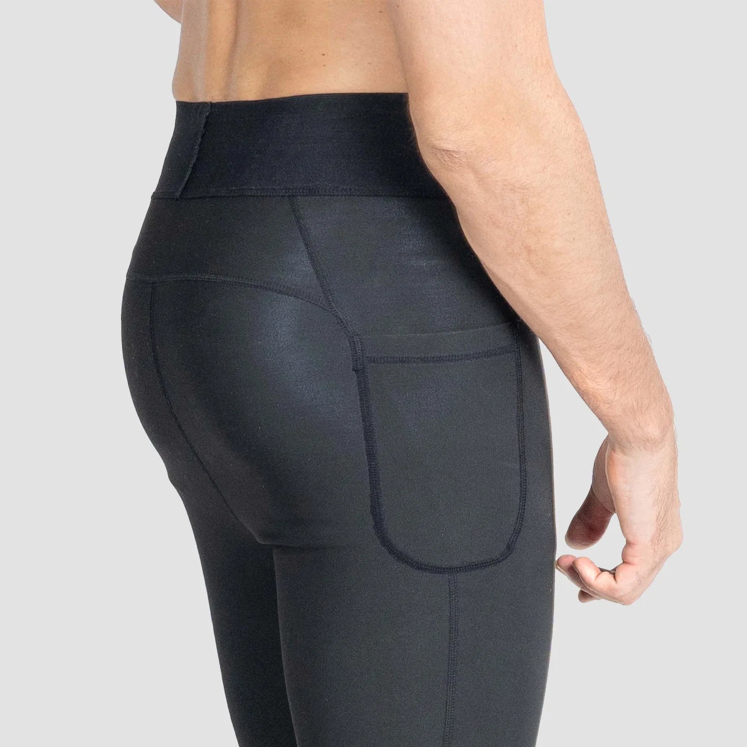 Men's Heat Trapping Sauna Athletic Pants